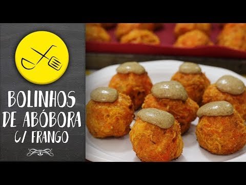 BOLINHO DE ABÓBORA COM FRANGO | Cozinha FIT