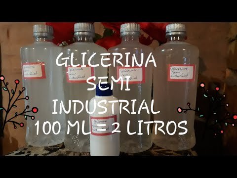 COM 100 ML DE GLICERINA DE MERCADO FIZ 2 LITROS