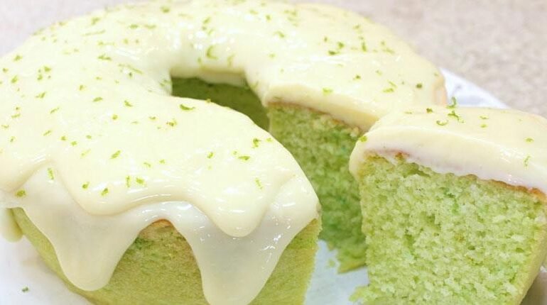 bolo verde (receita de bolo de limão)