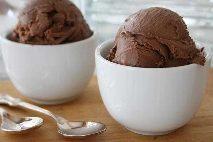 receita de sorvete de chocolate sem lactose