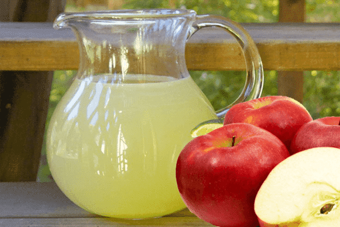 Limonada de maçã para quem sofre de diabetes