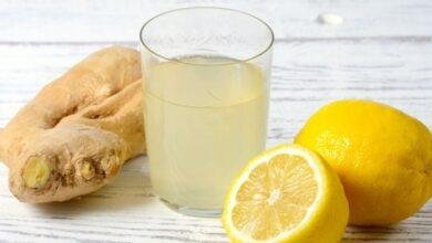 suco de limão com gengibre para tratar a gripe