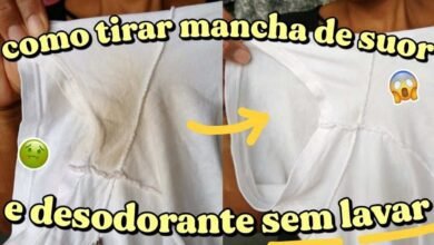 Como Tirar Mancha De Desodorante