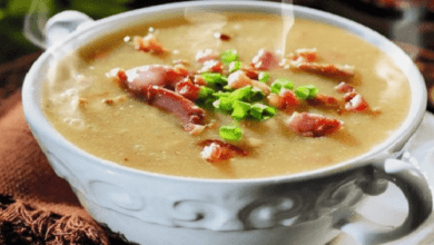 Caldo de Mandioca com Bacon