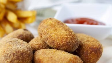 Croquetes de Frango Crocante por Fora e Macio por Dentro