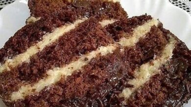 Bolo de Chocolate com Coco Impossível de resistir