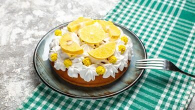 Bolo de Limão com Chantilly