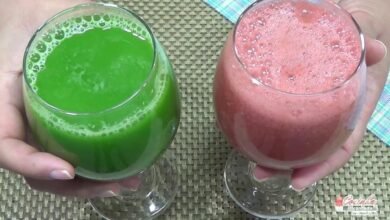 2 receitas de suco detox para emagrecer e desinchar