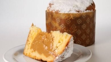 Panetone Caseiro de Doce de Leite