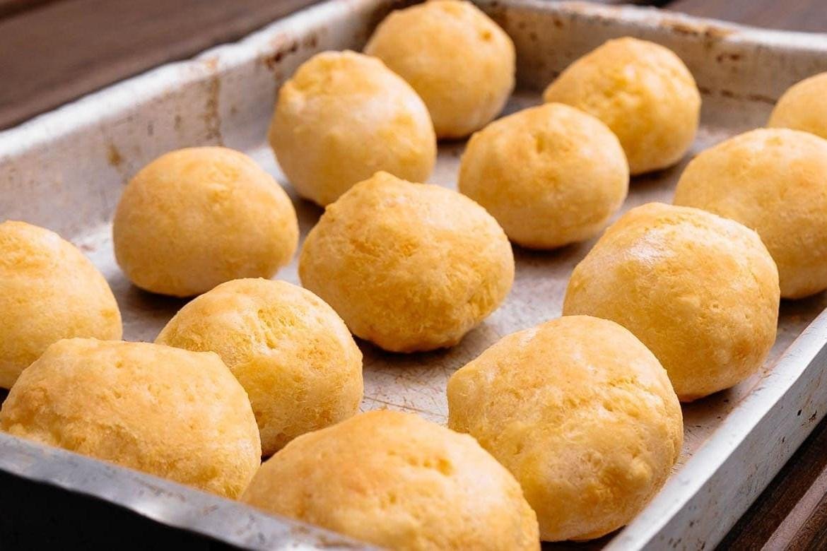 pão de queijo com polvilho azedo f