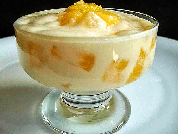 Gelado de Abacaxi sobremesa maravilhosa vem ver - Receita de Gelado de Abacaxi