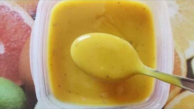 Receita de molho de mostarda com mel