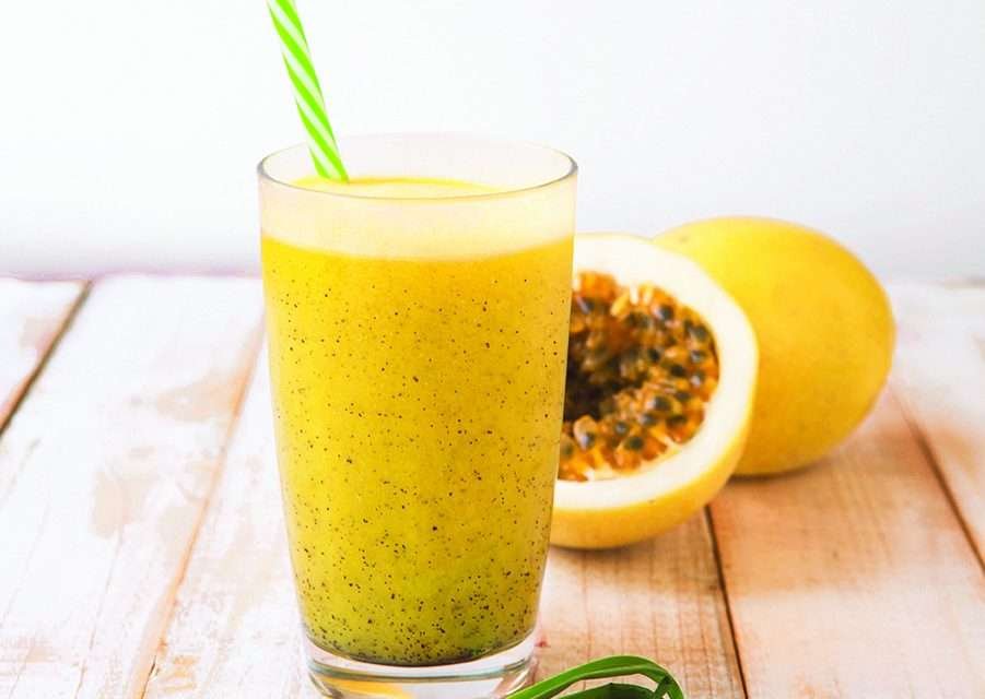 receita de suco de maracujá com leite condensado