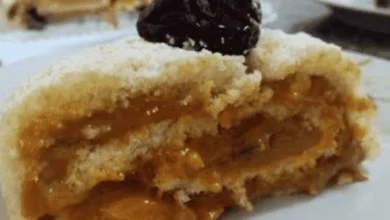 Rocambole de Doce de Leite com Ameixa Sabor Incrível. Faça Hoje