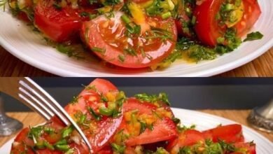 Salada de Tomate Fresca e Deliciosa
