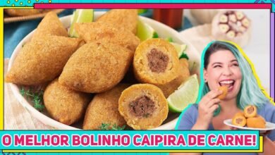 Bolinho Caipira de Carne Moída | Bau das RECEITAS