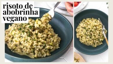 Como fazer risoto vegano de abobrinha e tomilho | Bau das RECEITAS