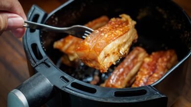 Delicie-se com a deliciosa Carne de Porco Crocante na Airfryer