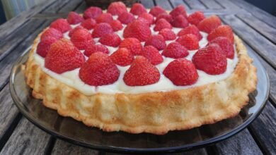 Torta de Morango com Chantilly