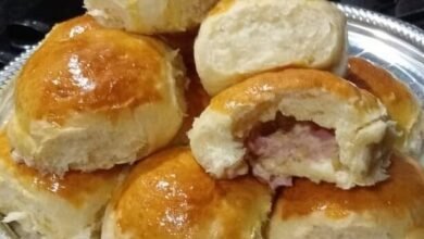 Receita de Pão de batata recheado de liquidificador