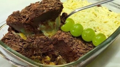 Bombom na travessa com Uvas receita pratica e deliciosa