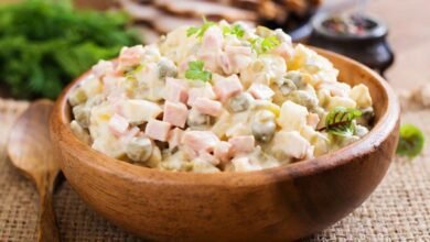 Salada de maionese cremosa: Acompanhamento perfeito