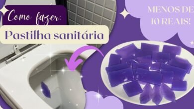 Pastilha sanitária caseira que vai deixar seu banheiro mais limpo e perfumado