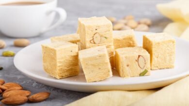 Soan Papdi com Amêndoa e Pistache: Uma Tradição de Sabor e Carinho