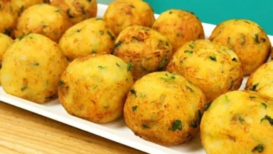 Bolinho de batata com frango: é melhor que coxinha, eu sempre faço pra servir de aperitivo