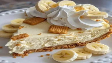 receita de cheesecake de pudim de banana sem assar